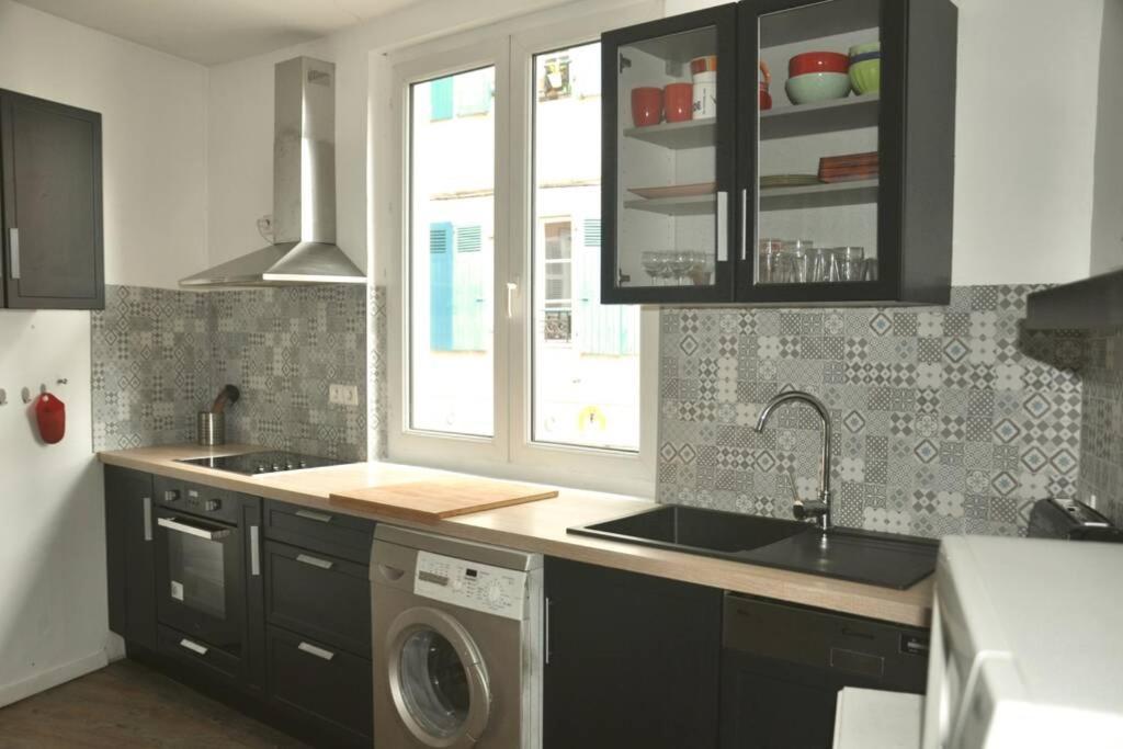 Duplex Avec Belle Terasse Au Centre De Bayonne Appartement Buitenkant foto